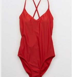 Aerie strappy back one piece - NBW